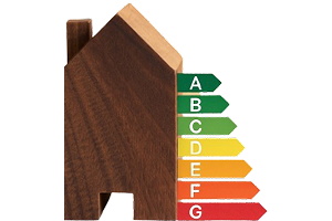 Maison en bois avec barème eco-énergétique